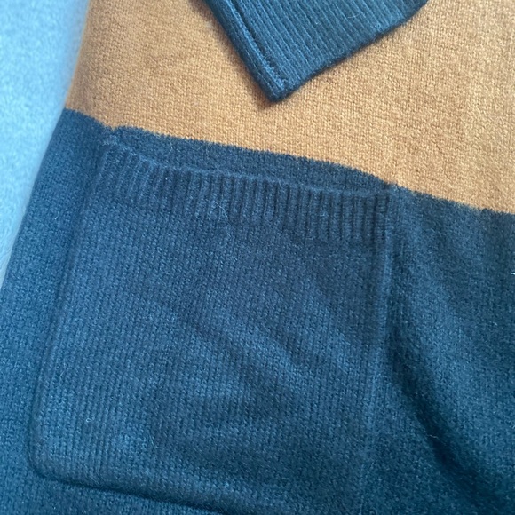 Michael Kors Carmel Bold Striped Cardigan - Picture 2 of 10